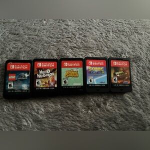 Nintendo switch games lot